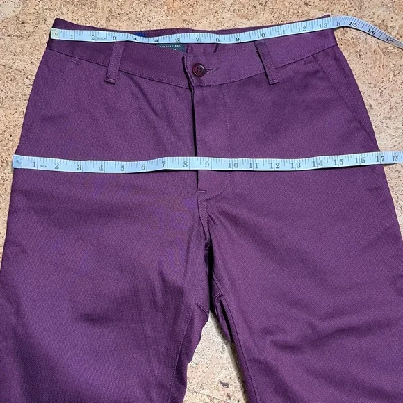 Askov Finlayson Men’s The Explorer Japanese Cotton Canvas Pant In Maroon Sz 28
